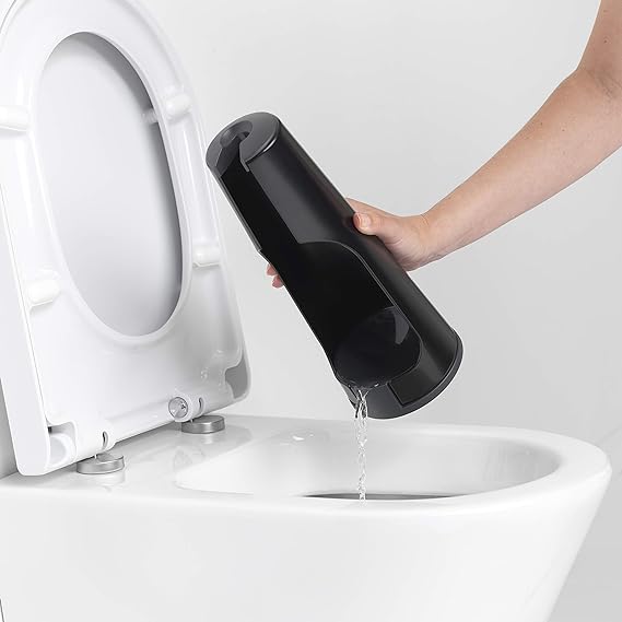 Brabantia Toilet Brush & Holder – Matt Black - Image 4