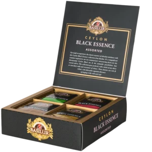 Basilur Black Essence Assorted – 40 Enveloped Tea Bags