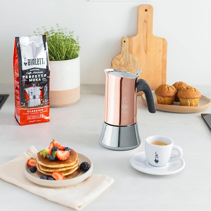 Bialetti Venus Copper Espresso Maker 4-Cup