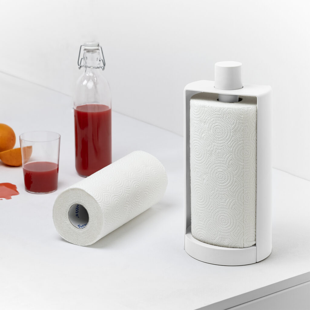 Blim+ Stop Roll Holder – Arctic White